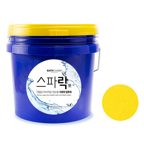 바스참 스파락 입욕제 감귤, 10kg, 1개