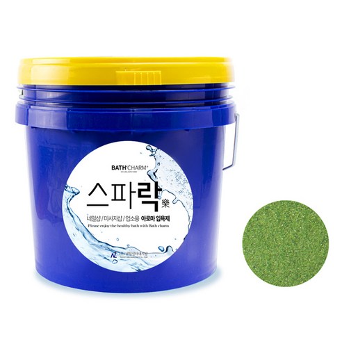 바스참 스파락 입욕제 알로에, 10kg, 1개