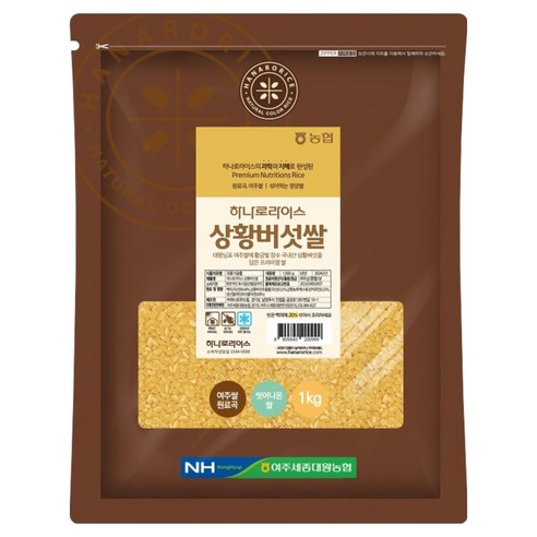 농협 하나로라이스 상황버섯쌀, 1kg, 1개