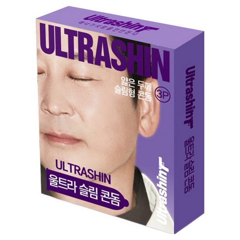 울트라씬 신동엽 울트라슬림 일반형 콘돔, 3개입, 1개