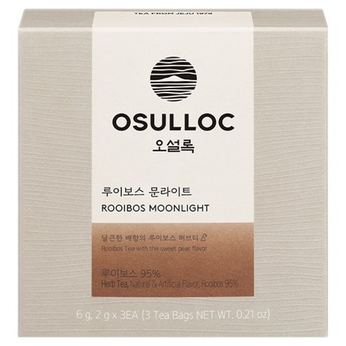 오설록 루이보스 문라이트, 2g, 3개입, 1개