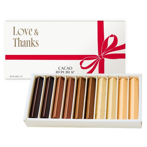 카카오리퍼블릭 수제 스틱 벨기에 초콜릿, 140g, 1개