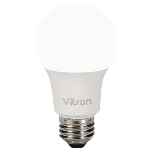 비츠온 LED 벌브 전구 8W, 전구색, 1개