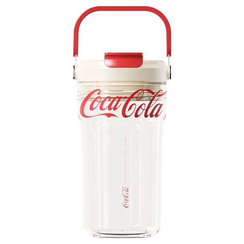 릴팡 점 코카콜라 씨티트레일 트라이탄 워터 보틀, 레드, 1개, 670ml