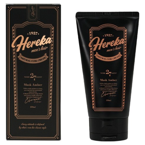 아침마다 뻗치는 머리, 이제 스타일링 고민 끝! 자연스러운 컬로 완성하는 남자의 자신감 헤레카텍스쳐크림