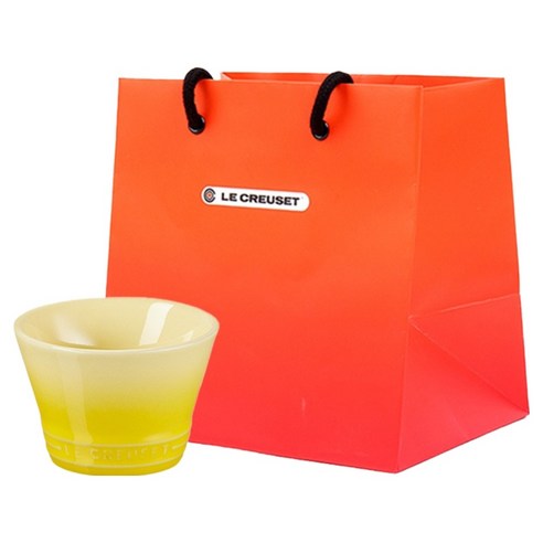 르크루제 네오 볼 150ml + 쇼핑백, 솔레이, 1개, 볼 + 쇼핑백