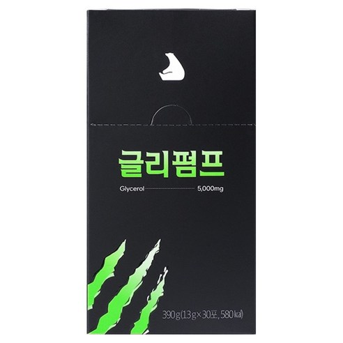 잠백이 글리세롤 글리펌프 30p, 390g, 1개