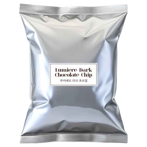 파베글라스 루미에르 컴파운드 다크초코칩, 1개, 1kg
