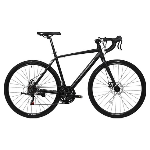 벨로시아 펜서2.1D 알루미늄 시마노21단 로드자전거 430mm 미조립, 1개, 180cm, 매트블랙