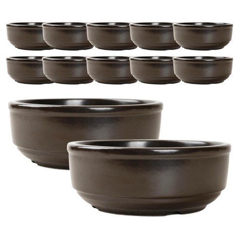 진뚝배기 비빔기 3호, 19cm, 12개