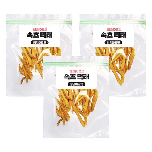 씨리얼마켓 속초 먹태 청양마요맛, 25g, 3개