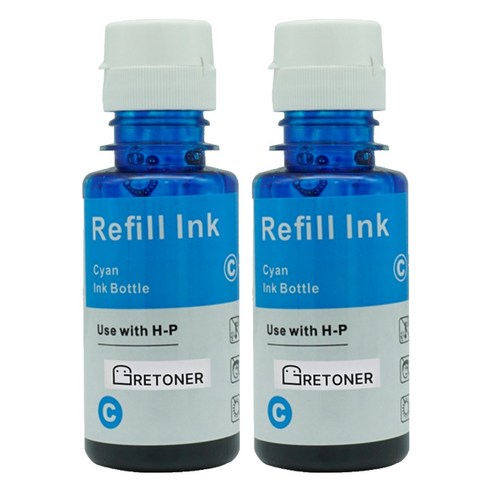 삼성 INK-K610 호환 무한 리필 잉크, 파랑, 2개