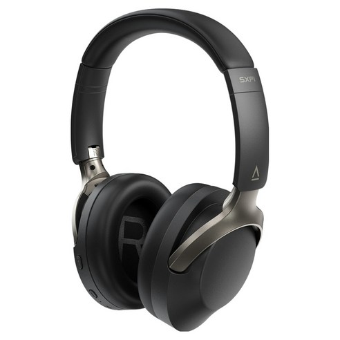 크리에이티브 ZEN HYBRID SXFi 무선 블루투스 5.3 헤드폰, 블랙, EF1200
