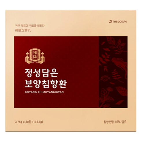 THEJOEUN 더좋은 정성담은 보양침향환 30p, 112.5g, 1개
