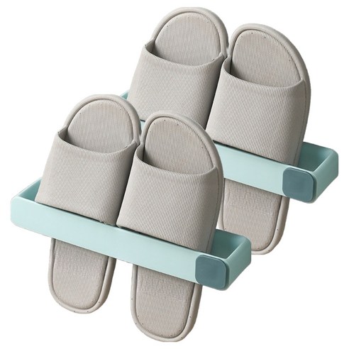 덴빌리어 간편한 신발정리걸이 25 x 5 x 3.5 cm, 스카이 블루, 2개