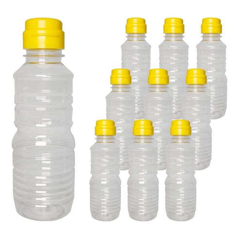대경 P 소스통 + 노랑캡, 10개, 250ml
