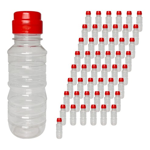 대경 P 소스통 + 적색캡, 100개, 150ml