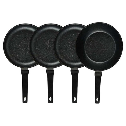 퀸센스 디너 후라이팬 4종 세트 4개, 브라운, 1세트, 후라이팬 24cm(3p) + 궁중팬 28cm