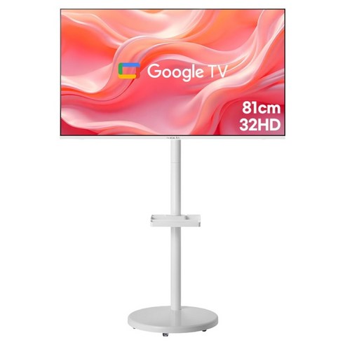 익스프레스럭 와이드뷰 HD 화이트에디션 클래식 삼탠바이미 이동식 스마트TV, GTWV320HD11,EKWBYME3822W, 고객직접설치, 스탠드형, 81cm(32인치)