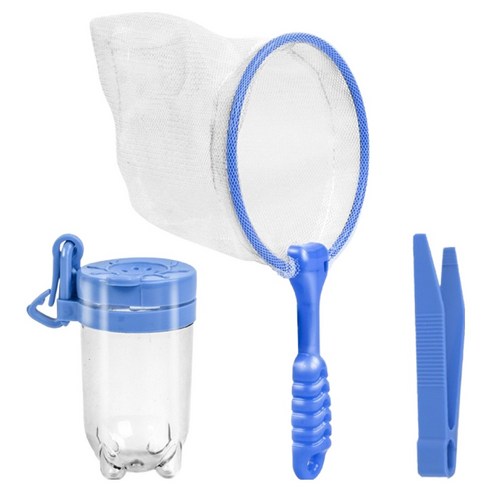 썸즈마인 곤충관찰 곤충채집통 블루 3종 세트, 1세트