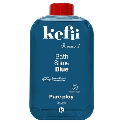 케피 배쓰슬라임 블루, 캐피버블 슬라임 오션블루 550ml, 1개, 550ml