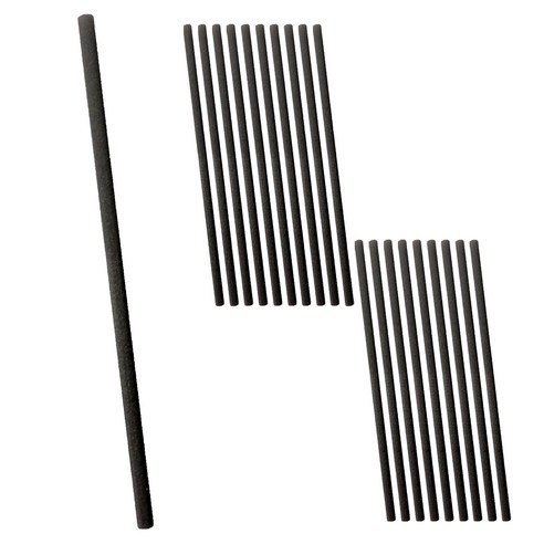 제로캔들 디퓨저 롱 섬유 스틱 8mm 30cm, 블랙, 4개, 5개