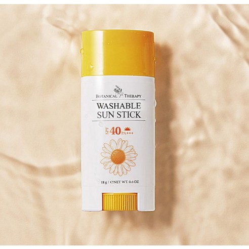끈적임 없이 산뜻하게! 간편하게 피부를 보호하는 워셔블 썬스틱
