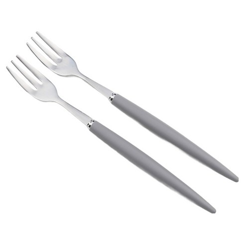보겐 알르망드 샤틴 커트러리 티포크, 그레이, 2개