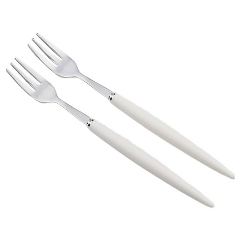 보겐 알르망드 샤틴 커트러리 티포크, 화이트, 2개