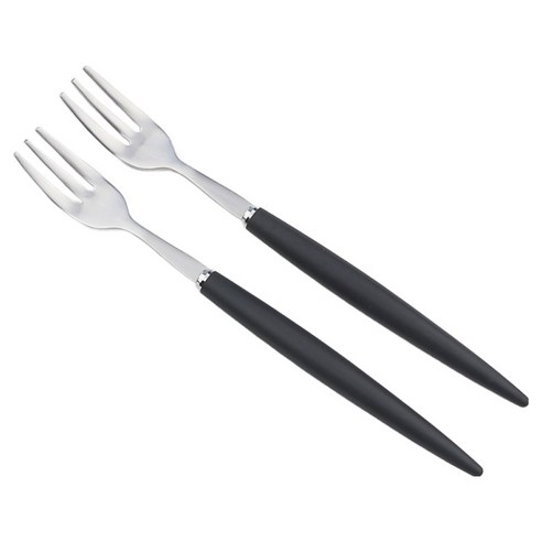 보겐 알르망드 샤틴 커트러리 티포크, 블랙, 2개