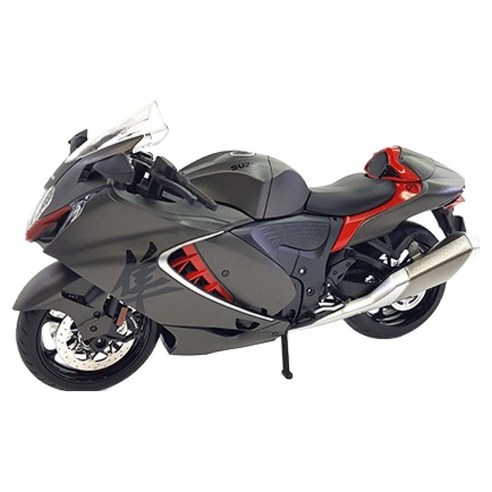 MX MODEL 1:9 스즈키 하야부사 오토바이 모형 MXT1163, 그레이(MXT116343GY), 1개