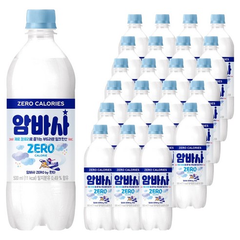 암바사 제로 by 환타, 500ml, 24개