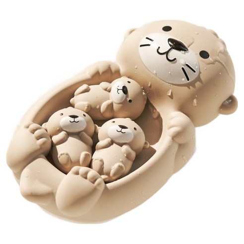 LittleLife 해달 가족 목욕 물놀이 장난감 세트