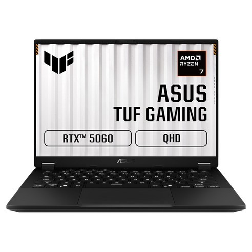 에이수스 2025 TUF 게이밍 A14 라이젠7 지포스 RTX 5060, 예거 그레이, 512GB, 32GB, Free DOS, FA401UM-RG007