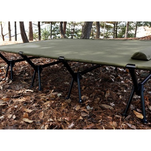 허리 아픔 없이 꿀잠 예약! 하이그라운즈 야전침대로 캠핑 퀄리티 UP!