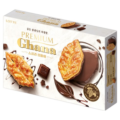 가나 프리미엄 쇼콜라 립파이, 132g, 1개