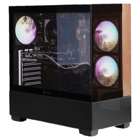 주연테크 2025 카운터 D6 코어Ultra7 인텔 14세대 지포스 RTX 5080, 블랙, 32GB, 1TB, WIN11 Home, D6265K58W-B