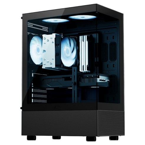주연테크 2025 마린 라이젠5 라이젠 5000 시리즈 지포스 RTX 5050, 블랙, 16GB, 512GB, WIN11 Home, D35655W-B