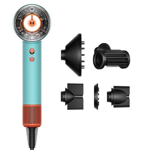 다이슨 슈퍼소닉 뉴럴 헤어드라이어 1600W, HD16, 세라믹파티나 + 토파즈