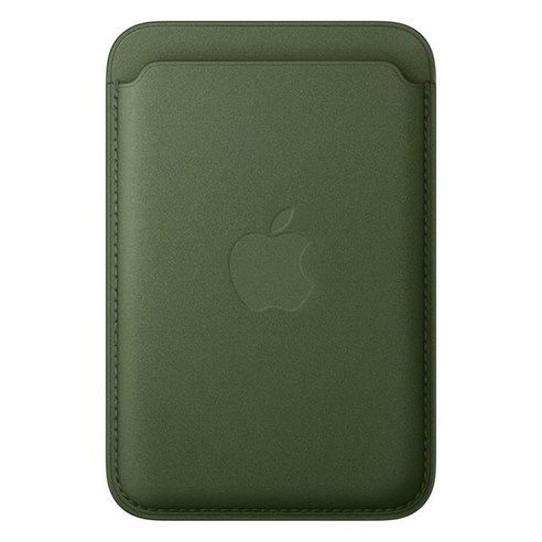 Apple 아이폰 맥세이프형 파인우븐 카드지갑, 모스, 1개
