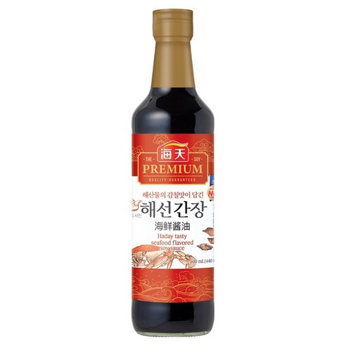 해천 해선간장, 1개, 500ml
