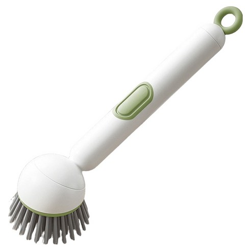 까사라이프 세제 일체형 360도 세척솔 브러쉬, 그린, 1개