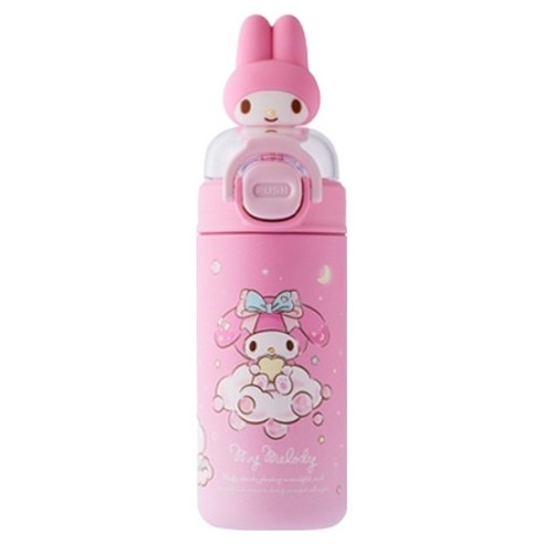 락앤락 스쿨핏 산리오 마이멜로디 원터치 피규어 텀블러 LHC3347PIK_SR, 핑크, 320ml, 1개