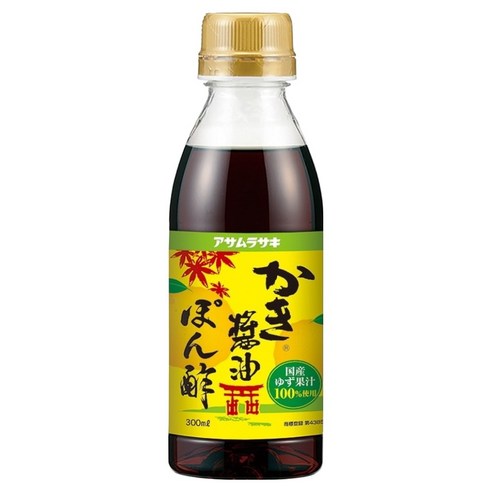 아사무라사키 유자 굴간장 소스, 1개, 300ml