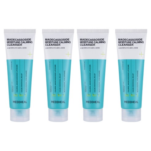 메디힐 마데카소사이드 수분 진정 클렌징폼, 120ml, 4개