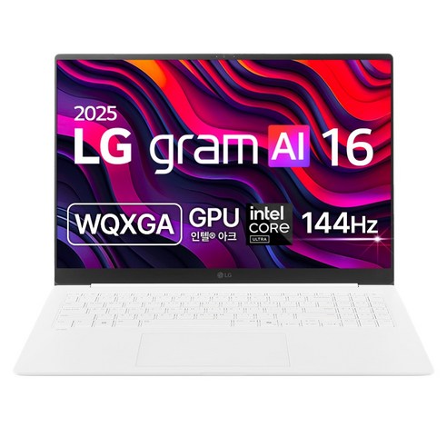 LG전자 2025 그램 AI 16 코어 Ultra5 방문설치, 스노우 화이트, 16ZD90TL-GX56K, 256GB, 16GB, Free DOS