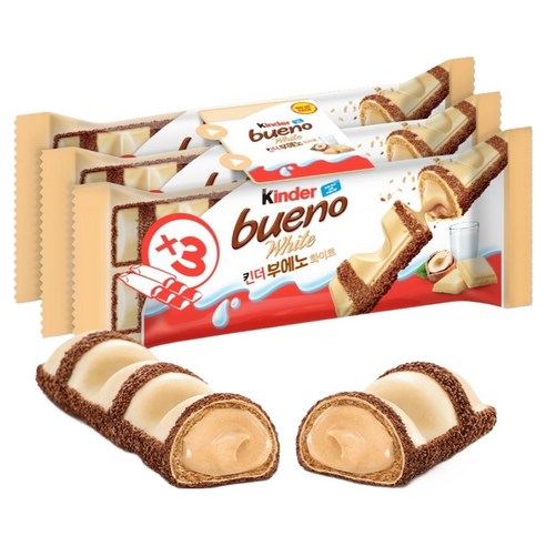 킨더 부에노 화이트 T2 2p, 39g, 3개