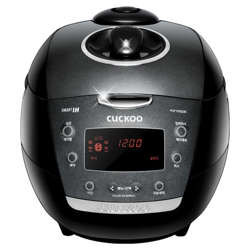 쿠쿠 IH 압력밥솥 10인용, 블랙, CRP-HUF105SDB