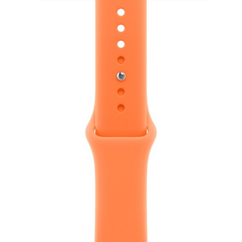 Apple 정품 2026 애플워치 스포츠 밴드, 46mm, S/M, 브라이트 구아바