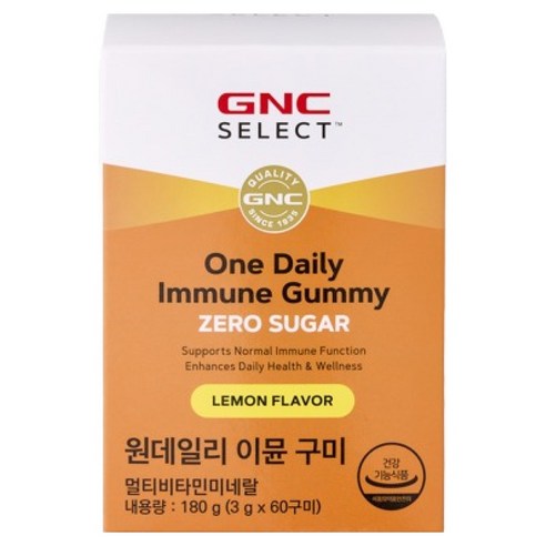 GNC 원데일리 이뮨 구미, 60정, 1개